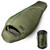 Mummy Sleeping Bag for Adults, 25℉-36℉ Cold Weather Backpacking Sleeping Bag, Lightweight 3-4 Season Winter Camp Bag with Adjustable Hood & Compression Sack, Machine Washable