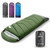 TANSTRIDER Sleeping Bags for Adults Teens, 4 Season Camping Sleeping Bag Waterproof,Machine Washable Backpacking Gear for Cool Weather,Outdoor Tent Hiking Hunting,with Compression Sack,86.6x31.5,4lb