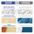 QEZER Ultralight Down Sleeping Bag for Adults 45-68 Degree F with 600 Fill Power, Compact Summer Sleeping Bag for Backpacking, Hiking and Camping