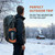QEZER Down Sleeping Bag for Adults 600 Fill Power, Cold Weather Compact Ultralight All Seasons Sleeping Bag for Backpacking, Camping, Hiking