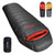 QEZER Down Sleeping Bag for Adults 620 Fill Power 0 Degree Sleeping Bag Cold Weather Ultralight with Pouch for Backpacking, Camping, Hiking