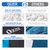 QEZER Down Mummy Sleeping Bag for Adults, 54°F to 28°F Warm Weather Lightweight Compact for Camping Backpacking Hiking, Outdoor Sleeping Bag with 600 Fill Power Down