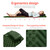 BUERTS Camping Sleeping mat and Inflatable Pillow - Set, Portable, Ultra-Light, Thickened, Quick to inflate in 30s, can be Spliced. Suitable for Backpacking, Hiking, Camping and Other Scenes