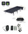 iClimb Super Easy Assemble Folding Cot Ultralight Compact Heavy Duty with Carry Bag for Adults Camping Backpacking
