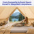 Hazli Matrix AirCell Memory Foam Camping Mattress Pad - Roll Up Mattress for Adults - Portable Cot Sleeping Pad for Camping - Floor Mat or Bed Roll for Car, SUV - 72’’ X 26’’ X 3’’ Light Grey