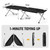 HOMSUPPLIE'S Folding Camping Cot,Outdoor Portable Camp Bed, Sleeping Cots with Carry Bag (Black)