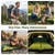 KASBAH Camping Sleeping Pad,Extra Wide 6 inch Thick Inflatable Sleeping Pads with Built-in Foot Pump and Pillow,Ultralight Camping Mat Gear for Outdoor Hiking,Camping