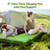 OGERY Double Sleeping Pad for Camping, 6" Extra-Thick Reinforced Camping Sleeping Pad with Pillows & Built-in Foot Pump, Ultralight Inflating Camping Mattress for Backpacking Tent Hiking Travel