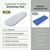 Elegear CumbreX™ Sleeping Pad for Camping with 9 R-Value, 4” Thick Ultralight Camping Sleeping Mat for All Seasons, Insulated Backpacking sleeping pad, Durable Camping Mattress for Outdoor Hiking Tent