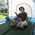KAMUI Self Inflating Sleeping Pad - 2 Inch Thick Camping Pad Connectable with Multiple Mats for Tent and Family Camping (Green)