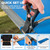 KingCamp Ultralight Camping Cot, Portable Folding Tent Camping Cot, 265 Lbs Heavy Duty Sleeping Cot with Pillow for Adults Outdoor Backpacking Travel Hiking, Blue