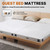 Floor GAIALOOP Memory Foam Car Camping Bed Glamping Roll Up Futon Mattress, Japanese Floor Sleeping Mat Camp Cot Mattress Pad Travel Guest Side Sleepers [Twin XL: 80 * 38 * 3'']