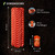 KLYMIT Insulated Static V Inflatable Sleeping Pad | Comfortable, Lightweight, Easy to Inflate, Portable Air Bed Mattress for Camping, Backpacking and Hiking — Orange