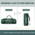 Self Inflating Sleeping Pad with Electric Pump, 3.14" Ultra-Thick Memory Foam Sleeping Mats for Camping,Easy Inflate&Deflate,9.5 R-Value Insulated Camping Mattress Pad with Pillow for Car Travel Tent