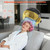 Portable Hooded Hair Dryer for Home, Standing 1875w Ionic Hooded