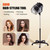 Hair Dyer, Stand Up Hair Dryer with Adjustable Height, Timer