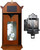 AYRELY® 26IN Grandfather Vintage Wall Clock with Pendulum and Chime, Hour/Quarter-Hour Chime for Living Room