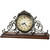 Howard Miller Waucedah Mantel Clock II 549-618 – Wrought-Iron Frame, Antique Warm-Grey Finish