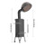 Professional Standing Hair Dryer 850W Vertical Hair Color Processor Floorstanding Head 360°