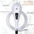 Standing Hair Dryer & Steamer with 360° Orbiting, Adjustable Height, and Floor
