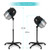 Adjustable Hair Bonnet Dryer with Rolling Wheels Stand