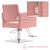 Chair for Hair Stylist, Hydraulic Stylist Chair, Adjustable Height, PVC Leather