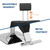 alon Chair for Hair Stylist, PU Leather Barber Chair with High-Density