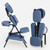 Professional Portable and Lightweight Tattoo/Massage Chair by Master Massage - Folding Aluminum Frame with Adjustable Features