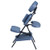 Professional Portable and Lightweight Tattoo/Massage Chair by Master Massage - Folding Aluminum Frame with Adjustable Features