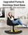 Salon Chair, Luxury Hydraulic Styling Chair with Soft PU Leather, High
