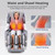 Dual Mechanism 4D+2D Massage Chair Full Body, Waist & Shawl Heating with Extended SL-Track, Foot & Calf Massager