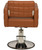 Styling Chair in Camel for Professional Salons & Barbershops