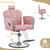 Salon Chair for Hair Stylist, Reclining Salon Chair with Hydraulic Pump,360 Degree Swivel