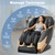 Zero Gravity Extended Dual SL-Track Massage Recliner with 4D Mechanical Arms, Full Body Airbag Massage, Foot Roller Massage