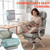 HOMCOM Massage Office Chair with Lumbar Heat, Ergonomic Executive Desk Chair with Adjustable Headrest, 6 Points Vibration,