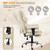 HOMREST 6-Point Massage Executive Chair,Heat Office Chair,Ergonomic Home Office Desk Chairs with Retractable Footrest and Reclining Function