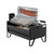 ONLYFIRE GRILLS 2 IN 1 Charcoal Grill Rotisserie Kit with 3 Stainless Steel Rotating Baskets and 24 In Grill Grate