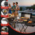 Portable Charcoal Grill with Smoking Function