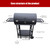 Barrel grill charcoal - Barrel charcoal grills with side shelf
