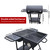 Barrel grill charcoal - Barrel charcoal grills with side shelf