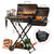 Portable Charcoal Grill with Smoking Function