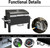 BBQCuker Portable Charcoal Grill with Warming Rack