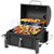 Portable Charcoal Grill, Tabletop Outdoor Barbecue Smoker