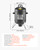 VEVOR Charcoal Smoker, 16" Vertical Charcoal BBQ Grill