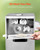 VEVOR Commercial Sugar Cane Juicer, 800W Electric Sugarcane Juicer
