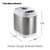 Hamilton Beach Digital Electric Bread Maker Machine