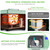 2.2LB Larger Bread Maker Machine with Dual Heaters, 17-in-1 Bread Machine