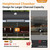 Extra Large BBQ Charcoal Grills and Offset Smoker,1015 SQ.IN