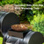 Heavy-Duty Charcoal Outdoor Smoker Grills, Extra Large Offset Smoker