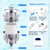 hower Filter for Hard Water Remove Chlorine Fluoride Heavy Metals Vitamin C